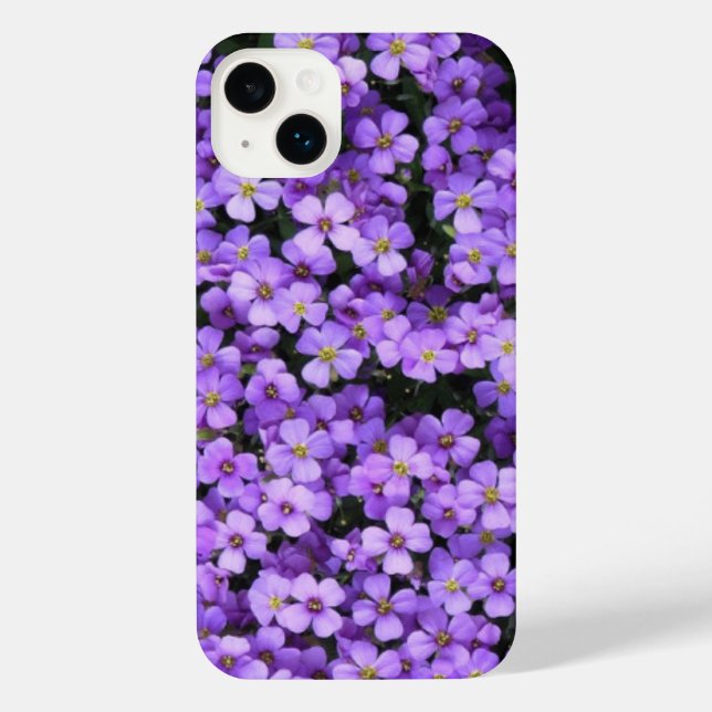 Violet Spring Flowers Violets iPhone Case (Back)