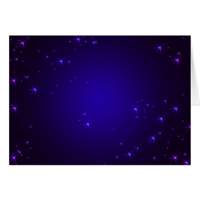 Violet Stars  (landscape) (Front Horizontal)