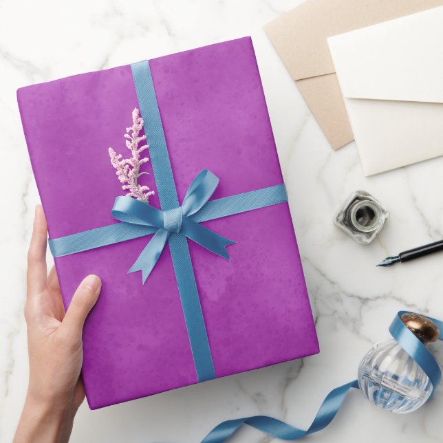 Violet Storm Cloud Effect  Wrapping Paper (Gifting)