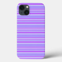 Violet stripes Case-Mate iPhone case