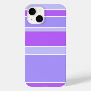Violet stripes  Case-Mate iPhone 14 case