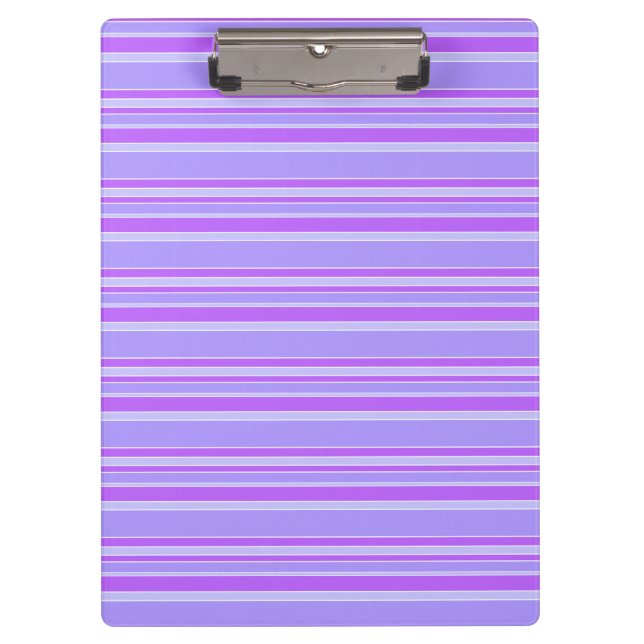 Violet stripes clipboard (Front)