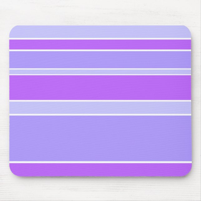 Violet stripes mouse mat (Front)