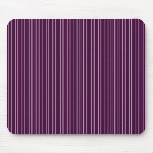 Violet Stripes Mouse Mat (Front)