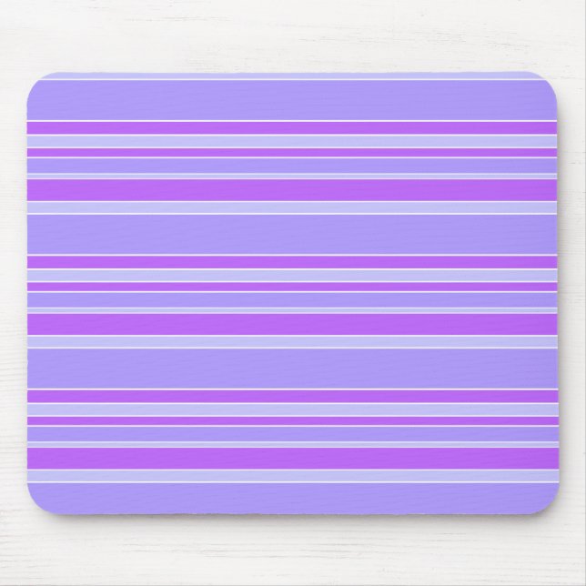 Violet stripes mouse mat (Front)