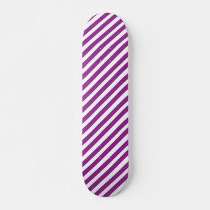 Violet strips skateboard