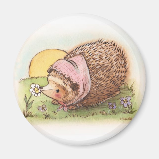 Violet the Hedgehog Magnet (Front)