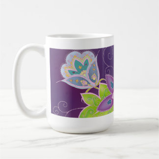 Violet Tulip Coffee Mug
