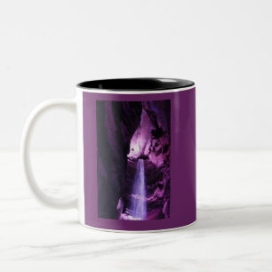 Violet Waterfall two-tone mug