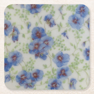 Violet Wildflower Party Coasters