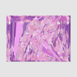 Violet Woodland abstract, Lavender, Mauve, Purple Tissue Paper