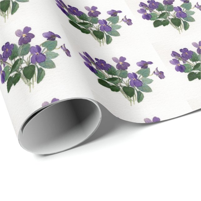 Violet Wrapping papper Wrapping Paper (Roll Corner)