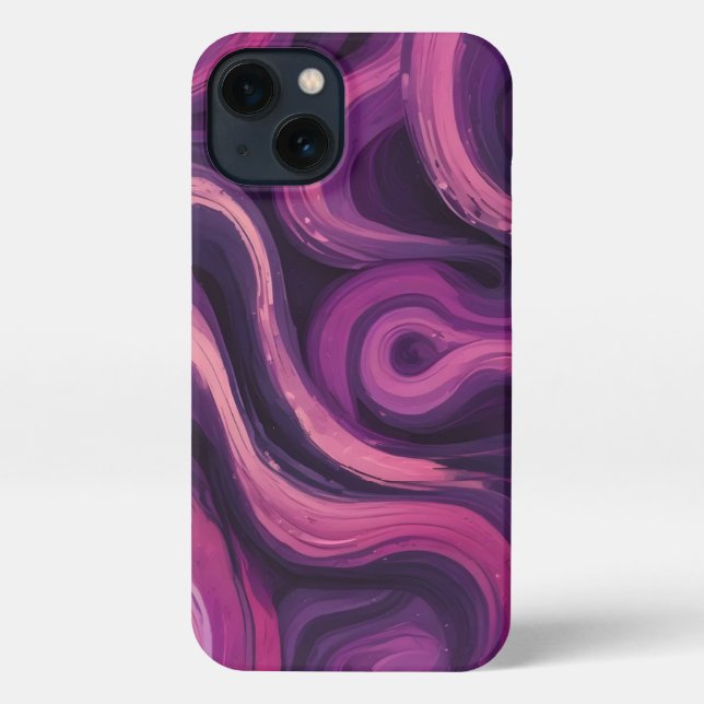 Violeta en Movimiento iPhone Case (Back)