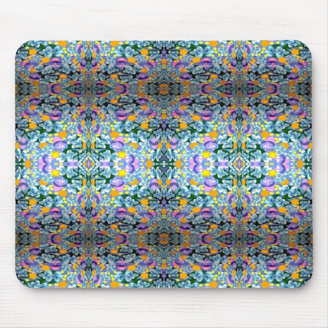 Violets And Lamps Mouse Mat (Front)