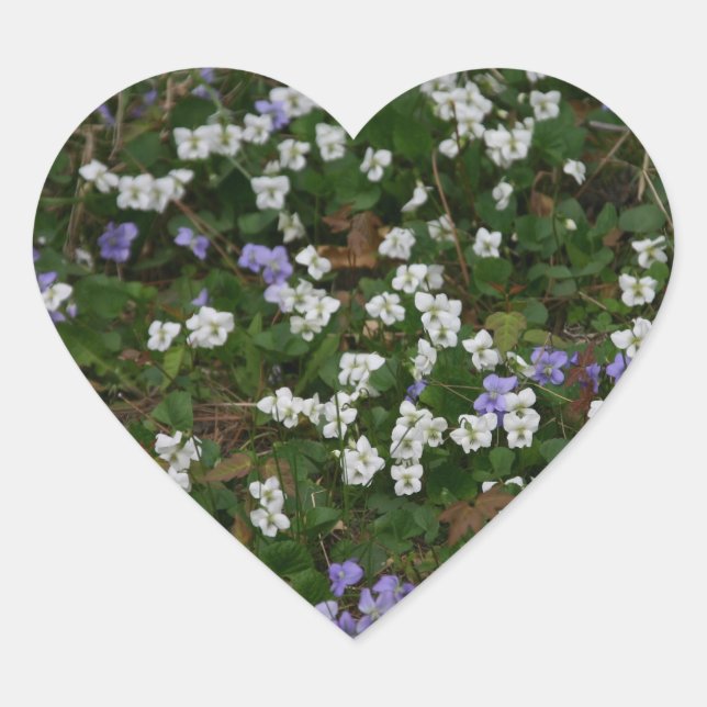 Violets Are. . . stickers (Front)