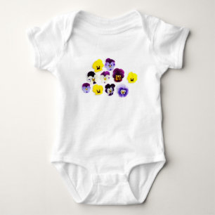 Violets Baby Bodysuit