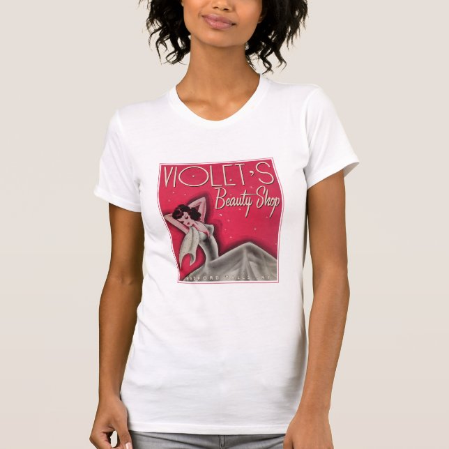 Violet's Beauty Shop T-Shirt (Front)