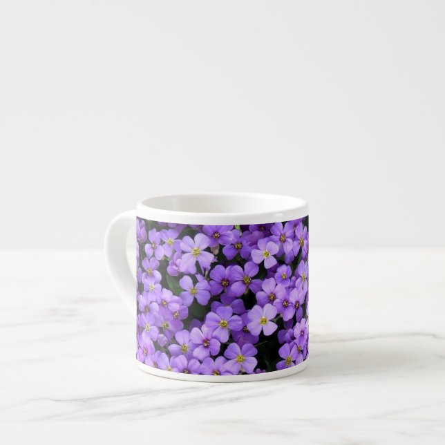 Violets Espresso Cup (Front Left)