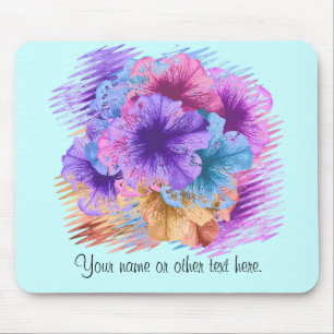 Violets Gone Wild Mouse Mat