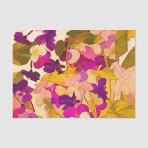Violets in the sun 10lb Tissue Paper, White Tissue Paper