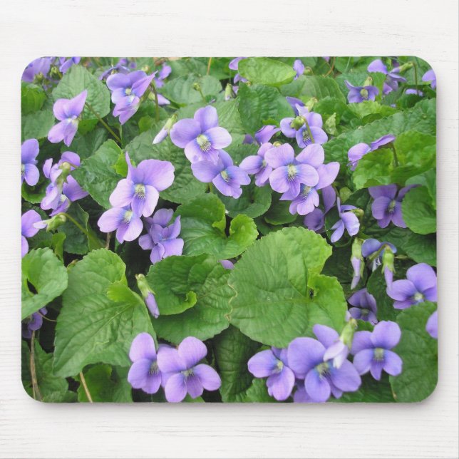Violets Mouse Mat (Front)