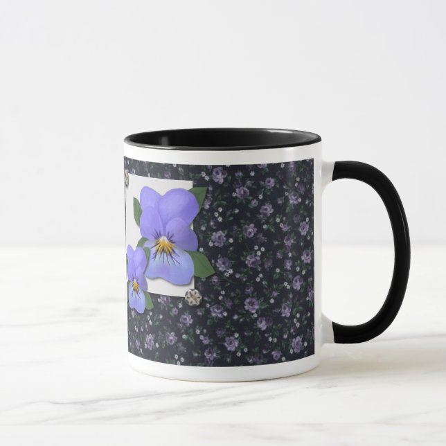 Violets Mug (Right)