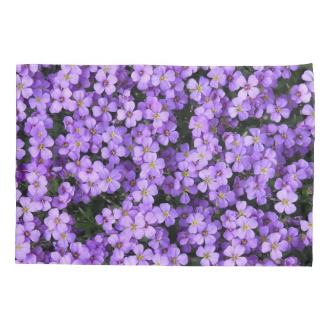 Violets Pillow Case (Back)