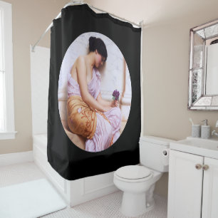 Violets, Sweet Violets c1908 Shower Curtain