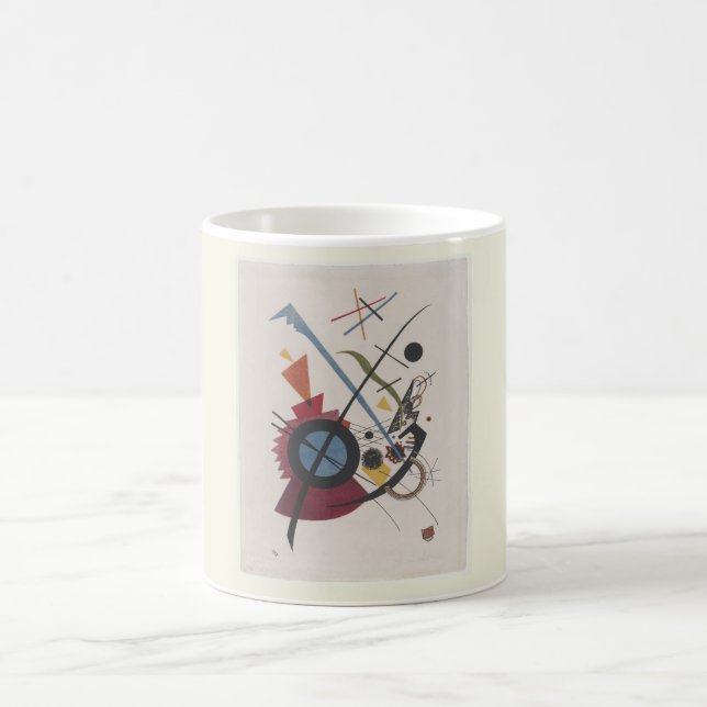 Violett (1923) by Wassily Kandinsky, Modern Art   Coffee Mug (Center)
