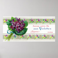 Violettes Soap LabelParis, France