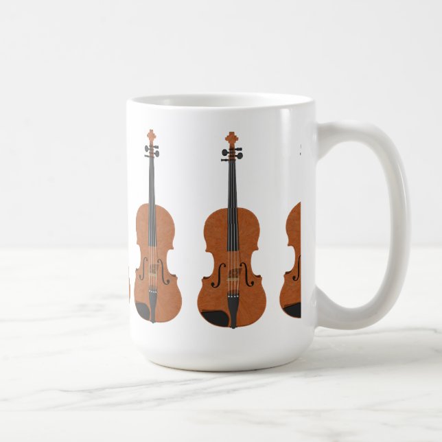 Violin: 3D Model: Coffee Mug (Right)