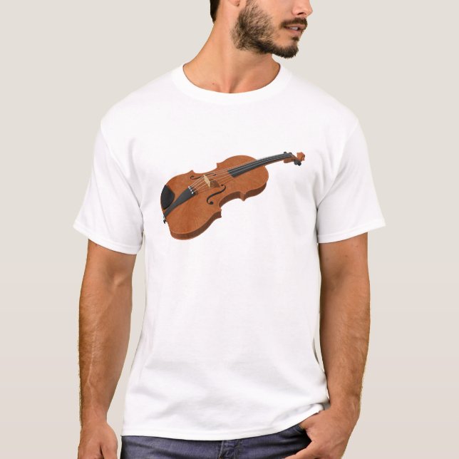 Violin: 3D Model: T-Shirt (Front)