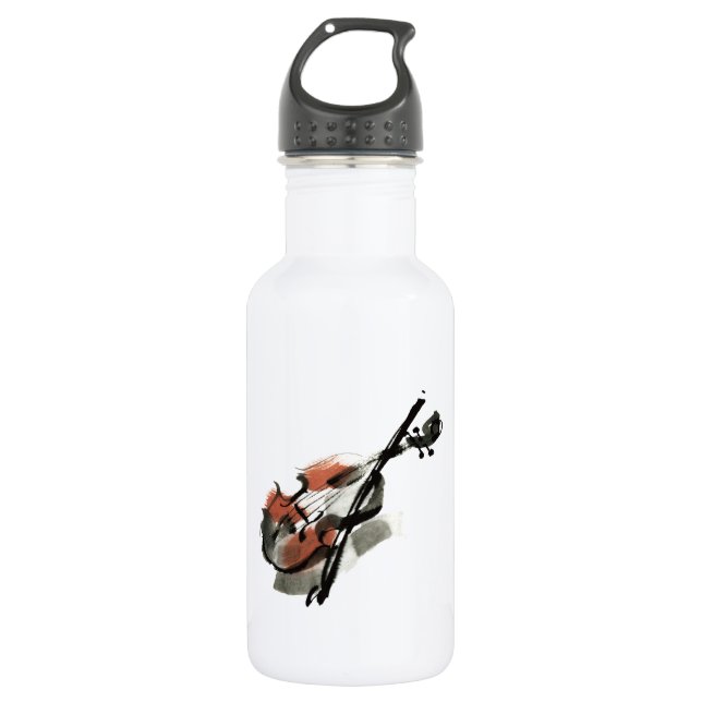 Violin 532 Ml Water Bottle (Front)