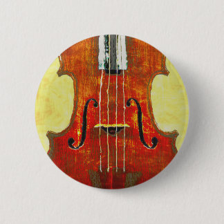 VIOLIN 6 CM ROUND BADGE