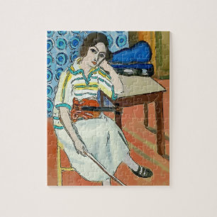 Violin and Cell Phone, Fauvism Jigsaw Puzzle