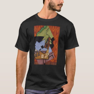 Violin and Playing Cards on a Table T-Shirt
