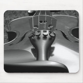 Violin B&W Mouse Mat