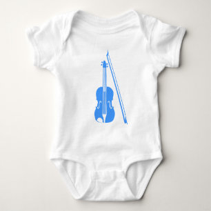 Violin - Baby Blue Bodysuit