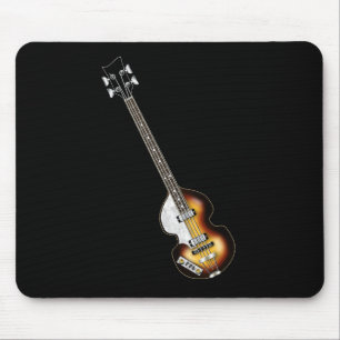 Violin Bass Guitar Mouse Mat