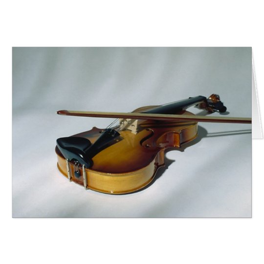 Violin Blank Note Cards