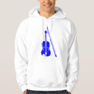 Violin - Blue Hoodie