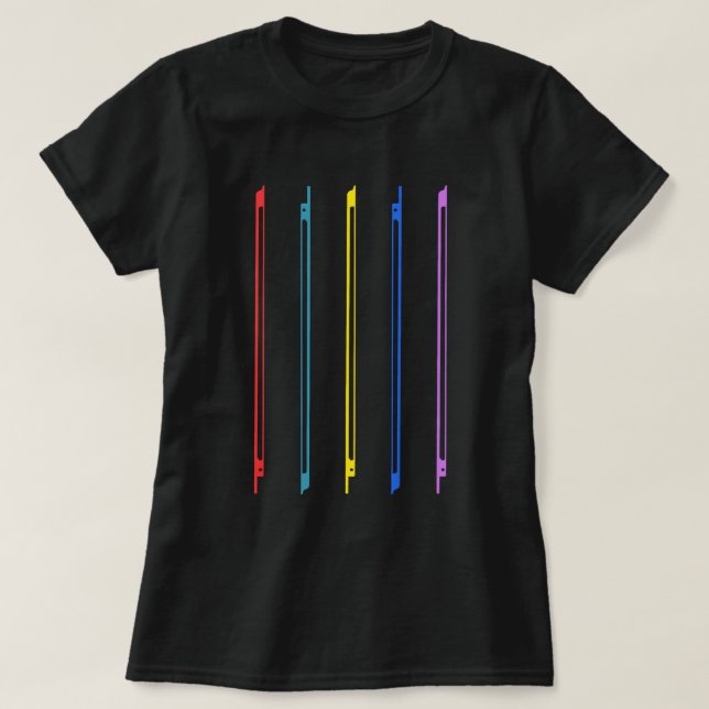Violin bows T-Shirt (Design Front)
