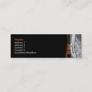 Violin Business Card