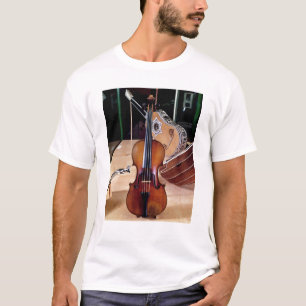 Violin, by Stradivari, Cremona, 1699 (photo; T-Shirt