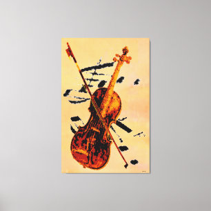 Violin Canvas Print