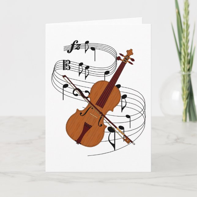 Violin Card (Front)