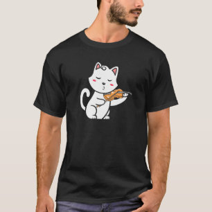 Violin Cat Cat Kitten Musician T-Shirt
