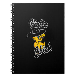 Violin Chick #4 Notebook