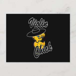 Violin Chick #4 Postcard