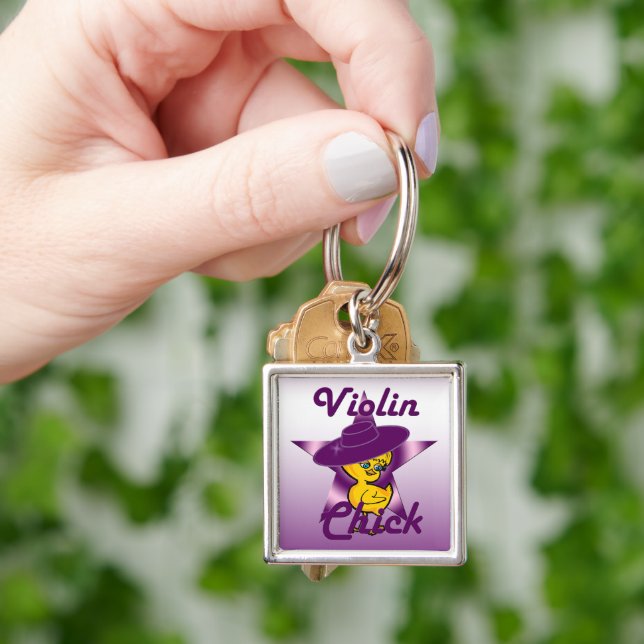 Violin Chick #9 Key Ring (Hand)